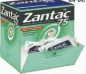 Product Illustration of Zantac 75mg 1/25