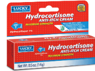 Product Illustration of Lucky Hydrocortisone Cream 