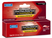 Product Illustration of Lucky Oral Pain Relief Gel