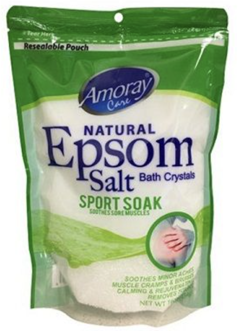 Product Illustration of Epsom Salt Magnesium Sport 16oz. Bag