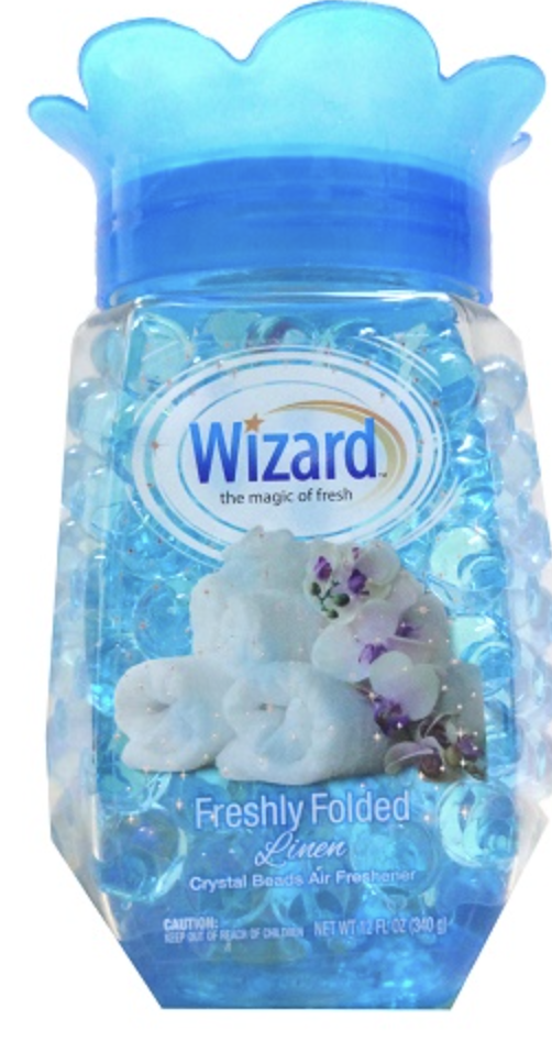 Product Illustration of Wizard Crystal Beads Air Freshner Fresh Linen