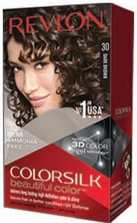 Product Illustration of Revlon Silk Hair Color Dark Brown