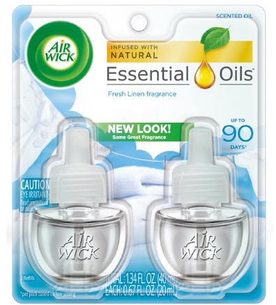 Product Illustration of Air Wick 2pk Scented Oil Fresh Linen