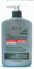 Product Illustration of Lucky Daily Lotion 15oz. 3in1 For Men