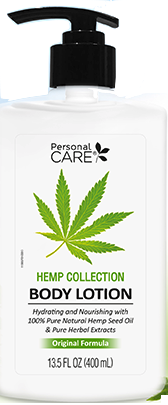 Product Illustration of Personal Care Lotion 15oz. Hemp Collection