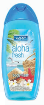 Product Illustration of Lucky Body Wash 16oz Aloha Fresh