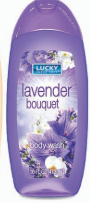 Product Illustration of Lucky Body Wash 16oz Lavender Bouquet