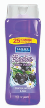 Product Illustration of Lucky body wash Tropical Water & Acai 12oz