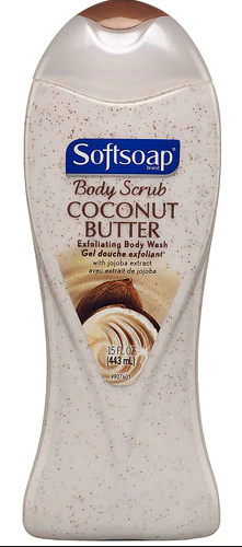 Product Illustration of Softsoap Body Wash 15oz. Body Butter Coconut Butter
