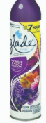 Product Illustration of Glade Spray 8oz. Lavender & Peach