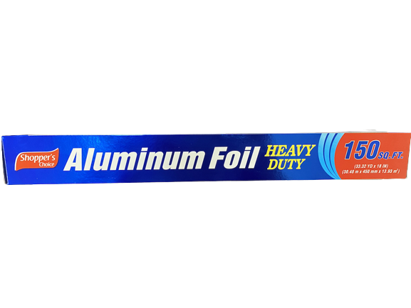 Product Illustration of Shopper's Choice 150 sqft Aluminum foil 18"