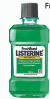 Product Illustration of Listerine Mouthwash 250ml/8.4oz Fresh Burst
