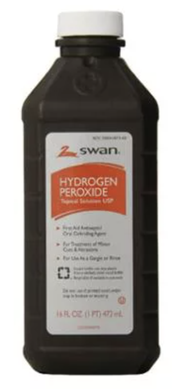 Product Illustration of Swan Hydrogen Peroxide 16oz.