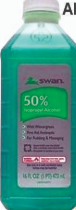 Product Illustration of Swan 50% Winter Green Alcohol