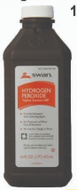 Product Illustration of Swan Hydrogen Peroxide 32oz