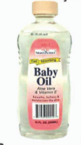 Product Illustration of Nature's Choice Baby Oil 10oz.